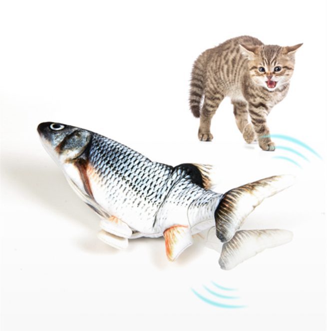 Juguete de Pescado Interactivo para Gatos